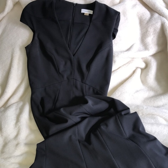 Calvin Klein Dresses & Skirts - Calvin Klein Size 2 Grey Formal Dress